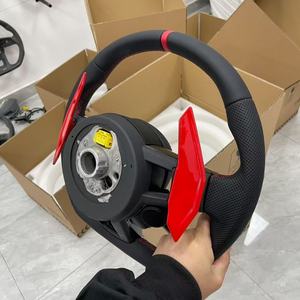 Volant en cuir pleine fleur pour <span class=keywords><strong>Audi</strong></span> A3 S3 RS3 A4L A5 S5 RS5 A6L A7 S7 RS7 Q2L Q3 Q5 Q5L Q7 <span class=keywords><strong>TT</strong></span> TTS Coupé <span class=keywords><strong>Roadster</strong></span> <span class=keywords><strong>RS</strong></span> – En stock - Product Image 5