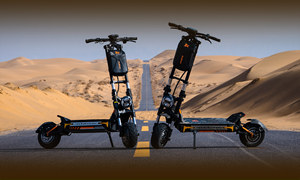 Scooter Eléctrico Kukirin G4 60V 35.2Ah de Largo Alcance para Adultos, Todoterreno, Suspensión Completa, Plegable, Carga de 150 kg, G4 MAX (Kukirin) 60V 3 - Product Image 5