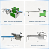 Vollautomatische Servo-Kissenverpackungsmaschine Multifunktionale Horizontale Verpackungsmaschine für Gemüse, Hardware und Snacks