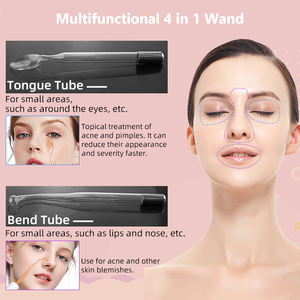 Professionnel Portable De Poche Traitement De L'acné Croissance Des Cheveux Haute Fréquence Cheveux Visage Baguette Tubes Haute Fréquence Baguette Faciale - Product Image 4