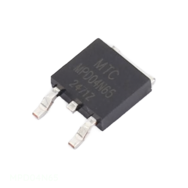 Components Electronic Single FETs, MOSFETs TO-252 MPD04N65 Original One Stop Service