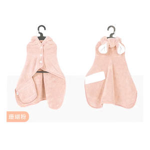 Albornoz para Mascotas OEM, Ropa <span class=keywords><strong>de</strong></span> Secado Rápido para Perros, Toalla Envolvente para Todo el Cuerpo para Gatos, Albornoz Grueso para <span class=keywords><strong>Baño</strong></span> <span class=keywords><strong>de</strong></span> Mascotas - Product Image 6