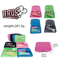 Plateaux dégradables pour fumer, ensembles de style libre, ensembles OEM, papier à rouler