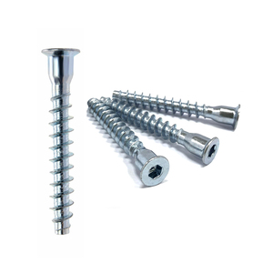 Tornillo Autorroscante de Cabeza Plana, Tornillo Euro Hexagonal para Madera, Tornillo de Conexión para Muebles, Tornillo Confirmat - Product Image 2