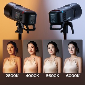 GODOX แฟลช AD600PROII <span class=keywords><strong>AD600PRO</strong></span> II กลางแจ้ง600W TTL hss Built-in Li-ON Battery 2.4G Wireless x System Strobe Light สำหรับกล้อง - Product Image 1