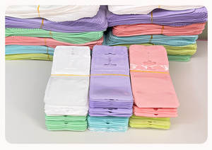 Petit mini sachet refermable zip-lock anti-odeur imprimé sur mesure Sachet d'emballage Sacs en mylar avec fenêtre - Product Image 4