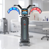 Nouvelle lampe LED PDT, machine à lumière rouge pour le rajeunissement de la peau, thérapie faciale, équipement de salon de beauté pour le visage