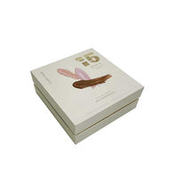 China Custom Luxury 2-Piece Rigid Paper Gift Boxes with Recycled Materials Magnetic Closure Sponge Lining Lid/Base Packaging
