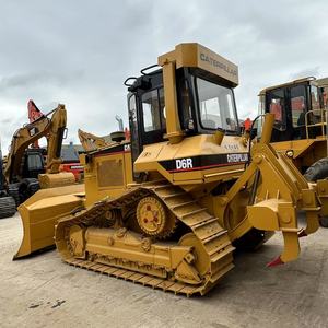รถดันดินมือสอง Caterpillar D6R พร้อมปั๊มและมอเตอร์ น้ำหนัก 23000 กก. ความสามารถในการดันดิน 5.6 ม. ราคาถูก - Product Image 6