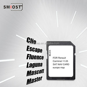 SMIOST pour Renault <span class=keywords><strong>Master</strong></span> 3 <span class=keywords><strong>Sat</strong></span> Nav voiture pour GPS et Navigation personnalisé CID SD Navi carte carte Navig Live 11.05 - Product Image 2
