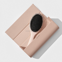 Brosse à cheveux à impression personnalisée en usine emballage de stockage de fournitures quotidiennes boîte-cadeau ovale magnétique de luxe