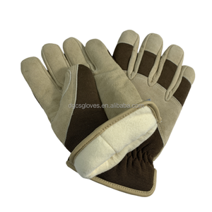 Guantes de piel de ciervo Premium personalizados Guantes <span class=keywords><strong>3M</strong></span> <span class=keywords><strong>Thinsulate</strong></span> Guantes antideslizantes suaves y duraderos para la conducción agrícola y la vida diaria - Product Image 5