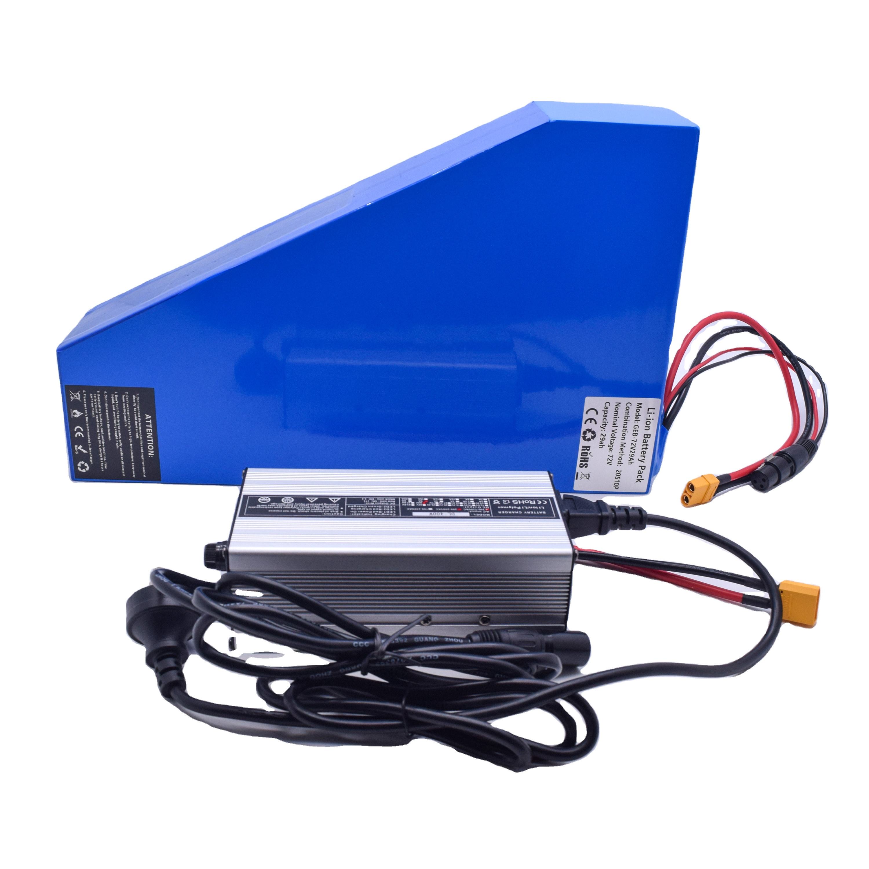 Customize Ebike Battery 72V Triangle E-Bike Lithium Battery - Main Image