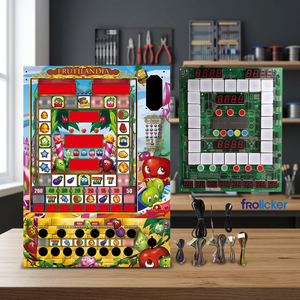 FRO FRO-Frutilandia Kit Mario, Juego de Arcade de Redención, Placa Base PCB, Placa de Pantalla, Arnés de Cableado, Enchufe Estadounidense, Versión en Inglés - Product Image 2