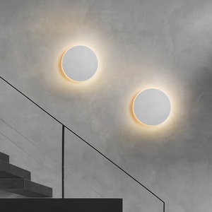 Hiện Đại Đơn Giản 20Cm 30Cm LED Tường Đèn Điều Khiển Cảm Ứng Tổng Năng Lượng Mặt Trời Eclipse Phong Cách Cho Sử Dụng Trong Nhà Cho Phòng Khách Phòng Ngủ Hành Lang - Product Image 5