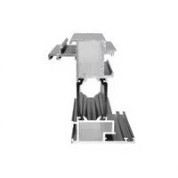 Perfiles de Aleación de Aluminio Serie 6000 para Puertas y Ventanas, Anodizados y con Recubrimiento en Polvo, Materiales de Construcción