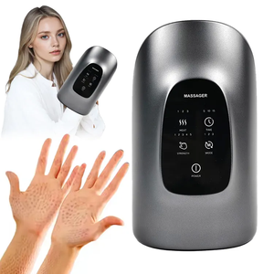 High Quality Portable 3 Level Hot Compress Wrist Hand Massage Device <strong>Acupressure</strong> Airbag Finger Massager <strong>Machine</strong> for Home Use - Product Image 1