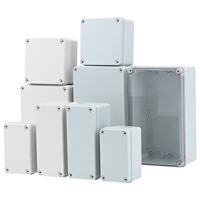 Boîtiers d'instruments électroniques personnalisés de la série AG, étanches IP67, en ABS, boîte étanche IP67 pour extérieur, pour la protection des interrupteurs