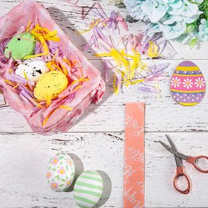 <strong>Easter</strong> Pattern Tissue <strong>Paper</strong> Double-Sided Cardstock <strong>Wrapping</strong> <strong>Paper</strong> 12 Design Styles Flat <strong>Wrapping</strong> <strong>Paper</strong> for Birthday Diy Craft - Product Image 4