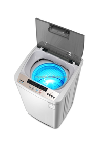 Machine à laver commerciale intelligente portable de 6kg Mini laveuse-sécheuse électrique à chargement par le haut pour l'hôtel Baignoire simple automatique - Product Image 4