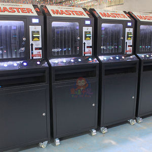 Personalizado Red Master 4 Columna <span class=keywords><strong>Bingo</strong></span> Lotería Pull Tab Ticket Máquina Dispensador Pull Tab Máquina expendedora - Product Image 6