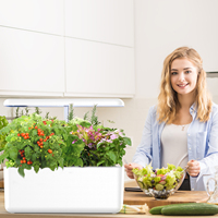 Système de jardin hydroponique d'intérieur intelligent IGS-10 Design moderne avec 7 dosettes pour la culture hydroponique à domicile