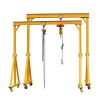 Prix du pont roulant mobile sans rail de type palan électrique 0,5 tonne 1 tonne 2 tonnes