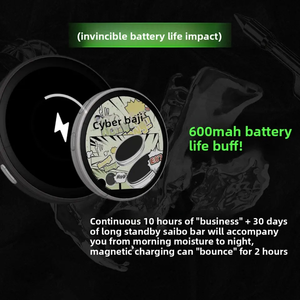 Pantalla HD de 1,85 pulgadas, insignia electrónica dinámica inteligente, insignia de píxel, puede transferir fotos, <span class=keywords><strong>GIF</strong></span>, animaciones y vídeos - Product Image 3