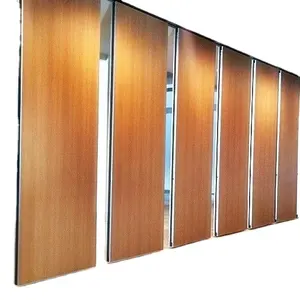 China Sliding Folding Room Divider Partitions and Acoustic Movable Walls for Conference Hall