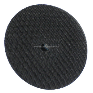 Plaquettes de ponçage en mousse à crochets et boucles EVERTOOL, plaque de support rotative industrielle en ABS, support de fixation <span class=keywords><strong>pour</strong></span> <span class=keywords><strong>polisseuse</strong></span> - Product Image 4