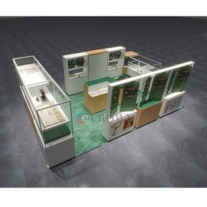 Jewelry showcase Gem Counterjewelry Mall Kiosk Design <strong>Pl</strong> Split Jewelry showcase Islamic Luxury - Product Image 4