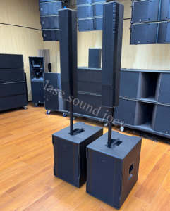 Loa chuyên nghiệp EEVO X12, loa cột 4 inch và loa siêu trầm 15 inch, hệ thống âm thanh PA chủ động - Product Image 1