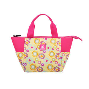 Sac en coton pliable rayé sac à provisions biologique en toile Logo imprimé - Product Image 5