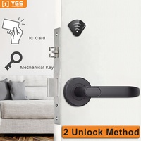 Cerradura de tarjeta de alta calidad Hotel Oficina apartamento hogar dormitorio cerradura seguridad eléctrica inteligente cerradura de puerta de hotel