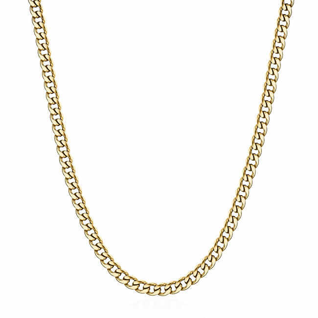 Long Gold Plated Necklace for Men Ink BIK94 Fine Jewelry Set