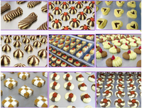 Fabricant Machine automatique multifonctionnelle de fabrication de biscuits farcis au chocolat et de biscuits incrustés