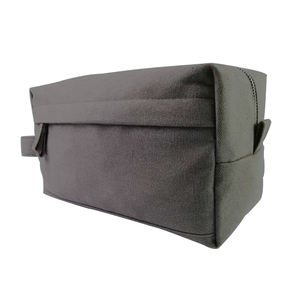 Custom Waterproof Waxed Canvas Toiletry Bag Travel Cosmetic <strong>Pouch</strong> <strong>for</strong> <strong>Men</strong> - Product Image 3