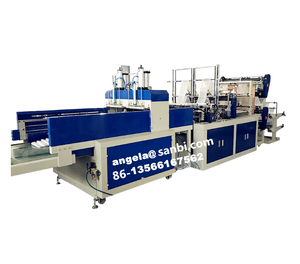 Machine <span class=keywords><strong>de</strong></span> découpe et <span class=keywords><strong>de</strong></span> scellage <span class=keywords><strong>de</strong></span> plastique biodégradable pour sacs <span class=keywords><strong>de</strong></span> scellage et sacs à ordures - Product Image 1
