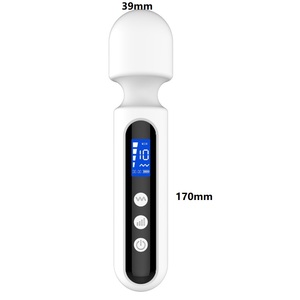 Vibrador con Pantalla LED, Estimulador de Clítoris y Pezones, Estimulador Corporal Completo, Masajeador con Varita AV para Adultos - Product Image 4
