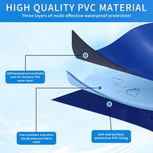 Bâche <span class=keywords><strong>plate</strong></span> pour <span class=keywords><strong>remorque</strong></span> LIYUAN avec œillets - Product Image 6