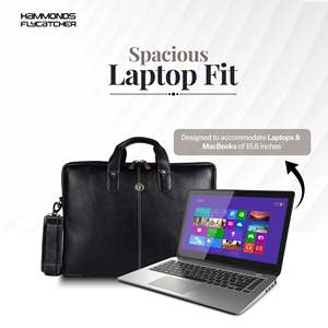 Sac à dos de luxe en cuir véritable étanche pour ordinateur portable pour les femmes Sac de bureau avec compatibilité 14/15.6/16 pouces pour ordinateur portable/MacBook - Product Image 6