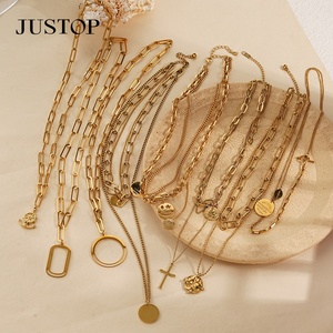 <b>Long</b> Unisex Trendy Pendant <b>Necklace</b> OEM/OEM Wholesale Custom Waterproof Stainless Steel Gold <b>Silver</b> Plating Fashion Jewelry Fine - Product Image 6