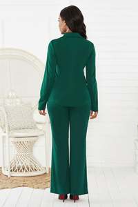 Trajes de Trabajo para Mujer de Oficina, Blazer Hecho a Medida, Diseño de Traje de Negocios para Mujer, Traje de Negocios para Mujer J0115 - Product Image 5