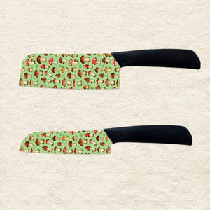 Cuchillo de Chef con Hoja de Cerámica de Nuevo Diseño a Precio de Fábrica, Juego de 6 con Mango de Plástico para Tareas Diarias, el Más Vendido, Gratis - Product Image 1
