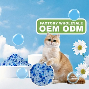 OEM Manufacturer Free Design Highly <b>Absorbent</b> Eco Friendly Dust Free Premium <b>Odor</b> Control Customizable Crystal Cat Litter - Product Image 1