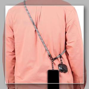 ユニバーサル調節可能クロスボディ携帯電話ストラップ厚手ポリエステルネックストラップヘビーデューティアンチロス安全テザーコード - Product Image 4