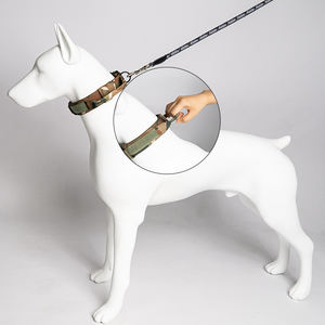 Fabricante al por mayor de nylon camuflaje perro <span class=keywords><strong>collar</strong></span> mediano grande - Product Image 3
