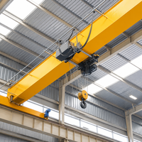Kran Overhead EOT Tipe Eropa 5 Ton 16 Ton Single Girder untuk Pengangkatan Industri