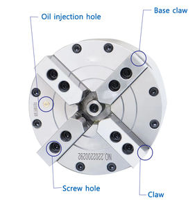 Juego completo de mandril neumático para orificios ciegos de 130 mm, discos para mecanizado de engranajes, productos de <span class=keywords><strong>eje</strong></span> corto - Product Image 3