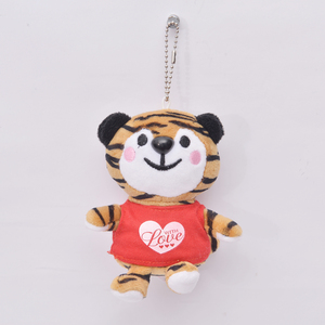 Peluche de dessin animé Anime CE, poupées, jouet, porte-clés, tigres, peluche pour enfants, peluche personnalisée, porte-clés en usine, jouet souple - Product Image 2